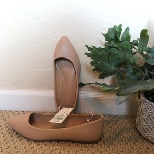 A new day taupe flats